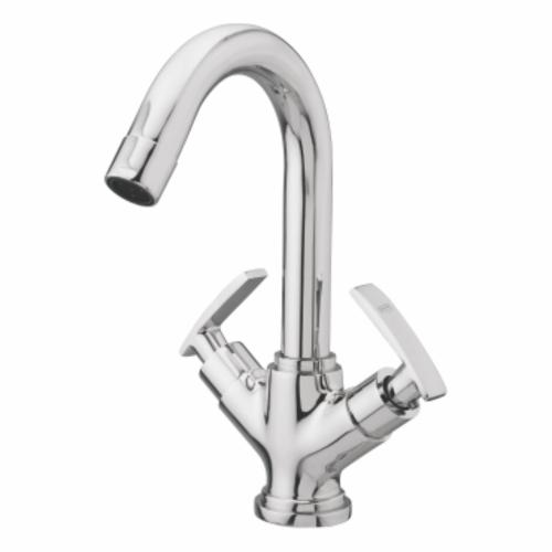 Centre Hole Basin Mixer Chrome